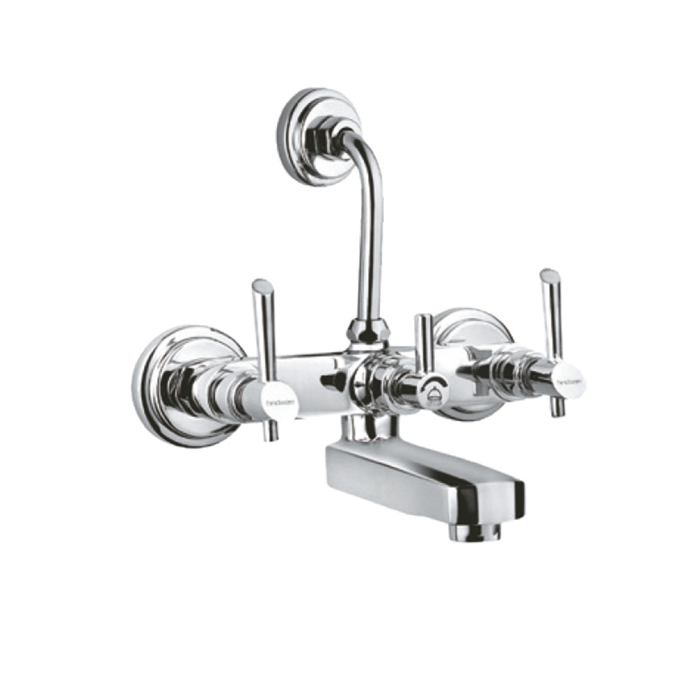 Immacula Wall Mixer With Provision For Overhead Shower