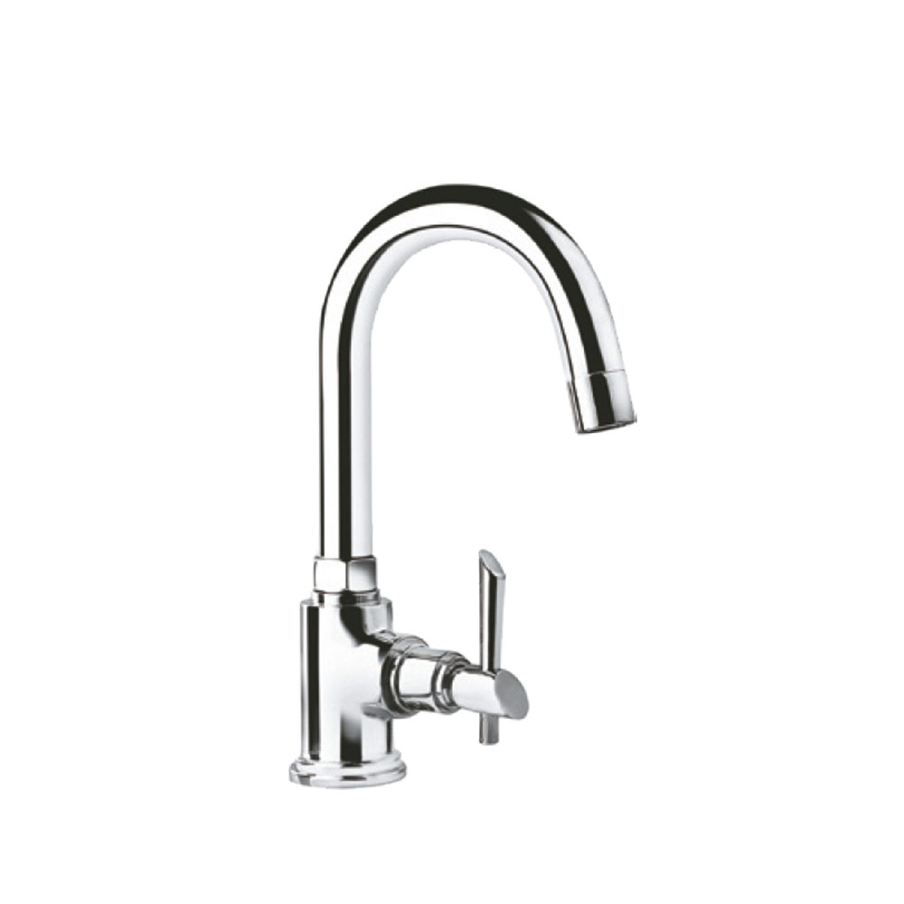 Immacula Sink Cock With Normal Swivel Spout (Table Mounted)