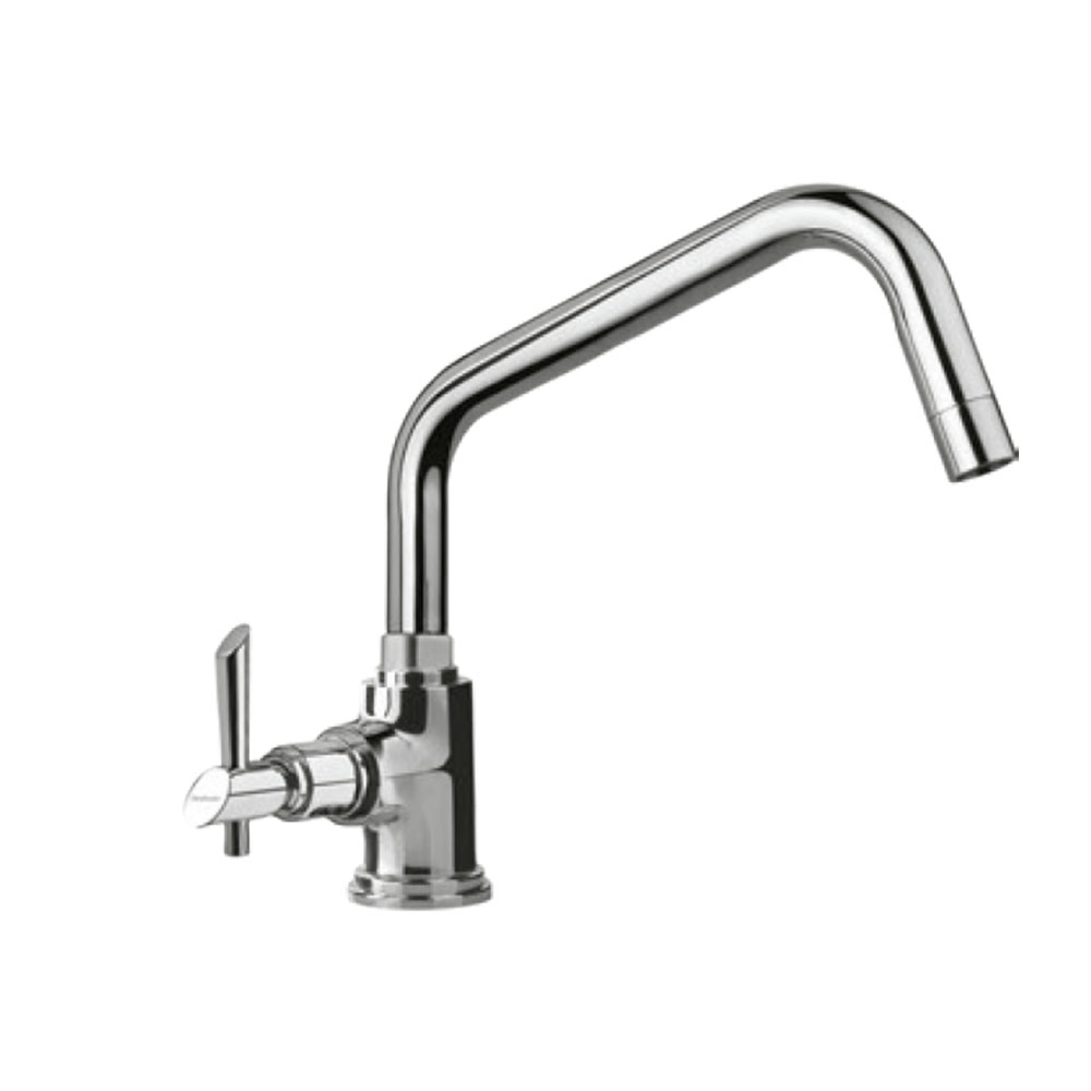 Immacula Sink Cock With Extended Swivel Spout (Table Mounted)